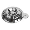 Unbranded Chrome 110dB Horn Speaker Cover For Harley Dyna Super