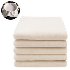 50x50cm 4 Pcs Reusable Cheese Cloth Filtering Pads - Food Grade Filter Mesh for Kitchen and Household Use