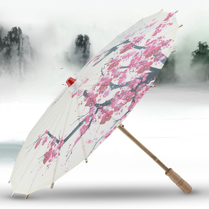 Small Size Handmade Oiled Paper Umbrella Chinese Art Classical Dance