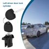 VGOL 1 Set Front Left Driver Door Lock Cylinder Shaft