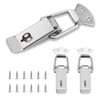 YIXISI 3 Sets Spring Loaded Toggle Catch Latch with Lock