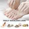 Caudblor 6 Pairs of Ankle Socks Women's Toe Socks Invisible