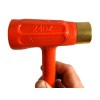 C. B. Gitty 24-ounce Dual-Head Dead Blow Hammer - Brass