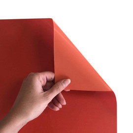 Siser StripFlock Pro Heat Transfer Vinyl 11.8" x 12" Sheet (Orange)- Compatible with Siser Romeo/Juliet & Other Professional or Craft Cutters - Layerable - CPSIA Certified