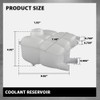 LQI Engine Coolant Expansion Reservoir Overflow Tank with Cap Fit