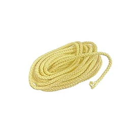 Fukui Metal Crafts F-0334 Kevlar Round Cord, Yellow, 0.1 inch (2.5 mm) x 13.4 ft (4 m)