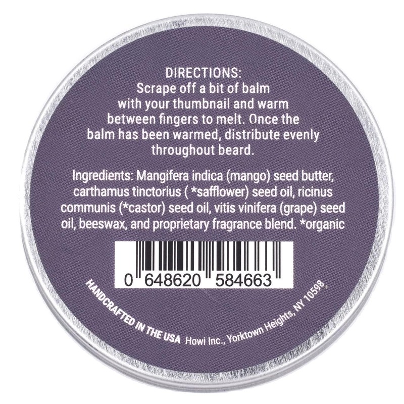 Taconic Shave. Conditioning Beard Balm for Men, Shines, Conditions, Holds