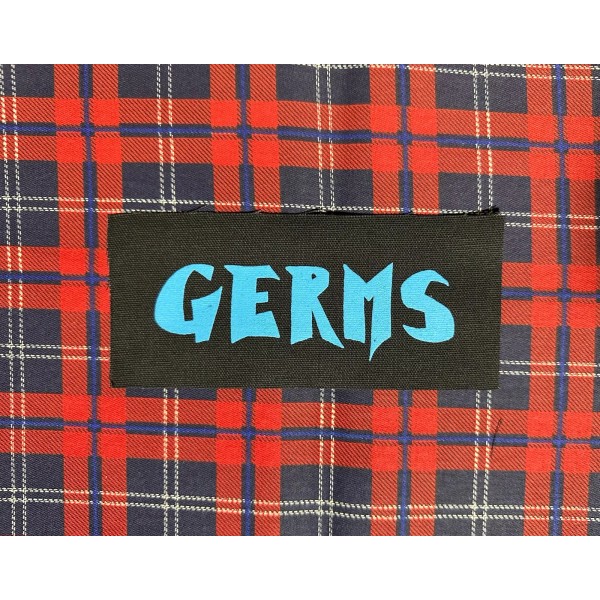 Unbranded The Germs "Logo" DIY Patch- Punk Crust Black Flag