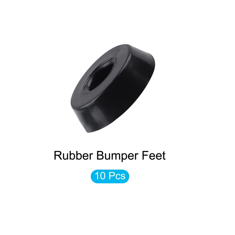 METALLIXITY Rubber Bumper Feet (18x5mm/0.71"x0.2") 10Pcs, Round Leg Pads Floor