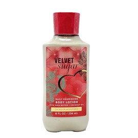 Bath and Body Daily Nourishing Body lotion 24 Hour Moisture (8 FL OZ / 236 ML, Velvet Sugar)