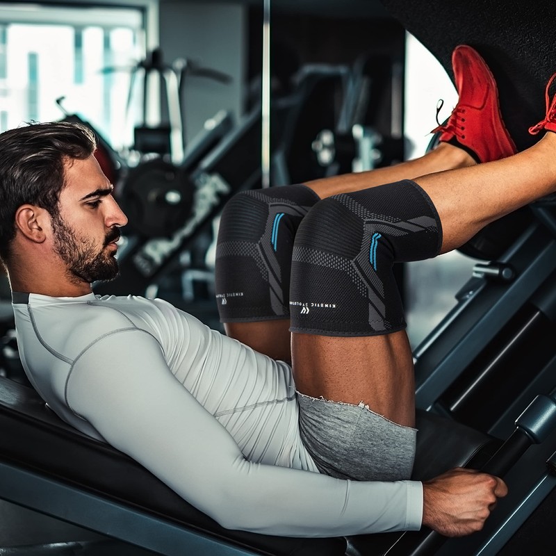 KINETIC EVOLUTION Pack of 2 Knee Support for Men and