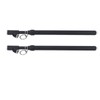 2PCS Dual Head Air Pressure Gauge 20‑220lb/In² Accurate Straight Type