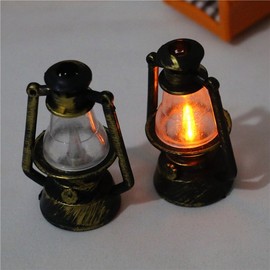 Interior Decoration Sentimental Props Lamp Lighting Miniature Set / 인테리어 장식 감성 소품 램프 조명 미니어쳐 세트