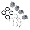 Type B Hose Adapter with Collar Replacement for Intex FIT