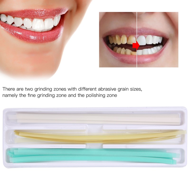 75pcs / Box Professional Dental Abrasive Dental Finishing Polishing Strips