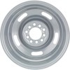 Speedway Motors 15x7 GM Rally Steel Wheels, Silver Painted Finish,