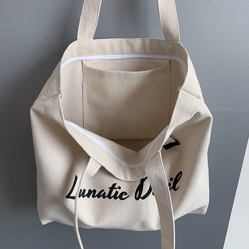 Cute Canvas Bag, Tote Bag, Large Capacity, Shoulder Bag, Bag