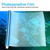 Portable photosensitive dry film for printed circuit board manufacturing, photoresist
