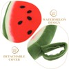 PACKOVE Watermelon Cushion Fruit Seat Cushion 3D Print Decorative Cushions