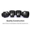 CASOMAN 1/2'' Drive Spindle Axle Nut Impact Socket Set, 6