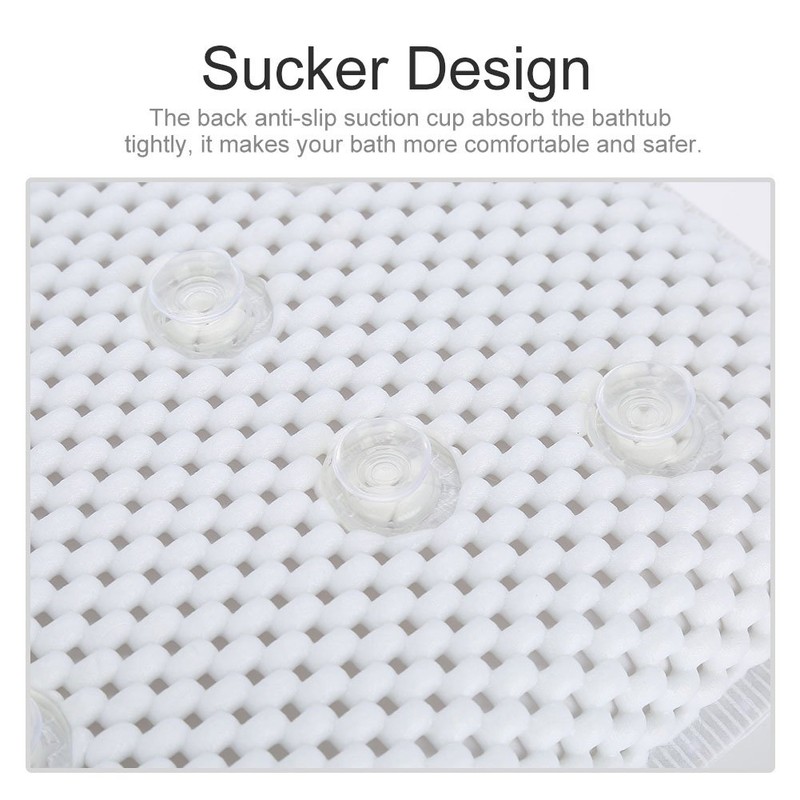 Bathtub Spa Pillow, Soft Quilted Waterproof Non Slip Bath Pillow