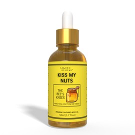 The Bee's Knees | Premium Moisturising Oil for Men. Get Smoother, Softer, Sweeter Skin & Prevent Chaffing. Non-Greasy Flavoured Formula for Ultimate Comfort [50ml]