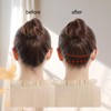 YAFIYGI 2 Packs Wood Carved Hair Accessories for Women -