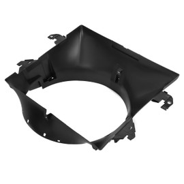 KUAFU Radiator Fan Shroud Compatible with 2009-2016 Dodge Ram 1500 2500 3500 Replacement for 52126427AB CH3110130 PP Plastic Black