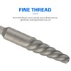 11Pcs Screw Extractor and Left Hand Drill Bits Set Included