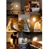 Homelist 3 Pack Motion Sensor Lights Indoor, Rechargeable Wireless LED