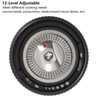 ARKNOAH Premium Pepper Grinder - Adjustable Coarseness with Aircraft-Grade Aluminum