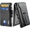 umoven Wallet for Men - with Money Clip Slim Leather