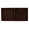 Creative Tops Earlstree and Co Men Organiser Tray, Faux Leather,