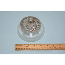 Unbranded POTPOURRI BOWL WITH PEWTER SCOTTISH TERRIER TOP