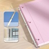 Pink Loose Leaf Paper 100 Sheets Colored Filler Paper 8