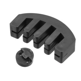 sourcing map 12 Pack Violin Mute, Rubber 3/4 4/4 Practice Violin Mute Full Size,Claw and Round Tourte-Style, Violin Practice Mute for Musical String Instrument