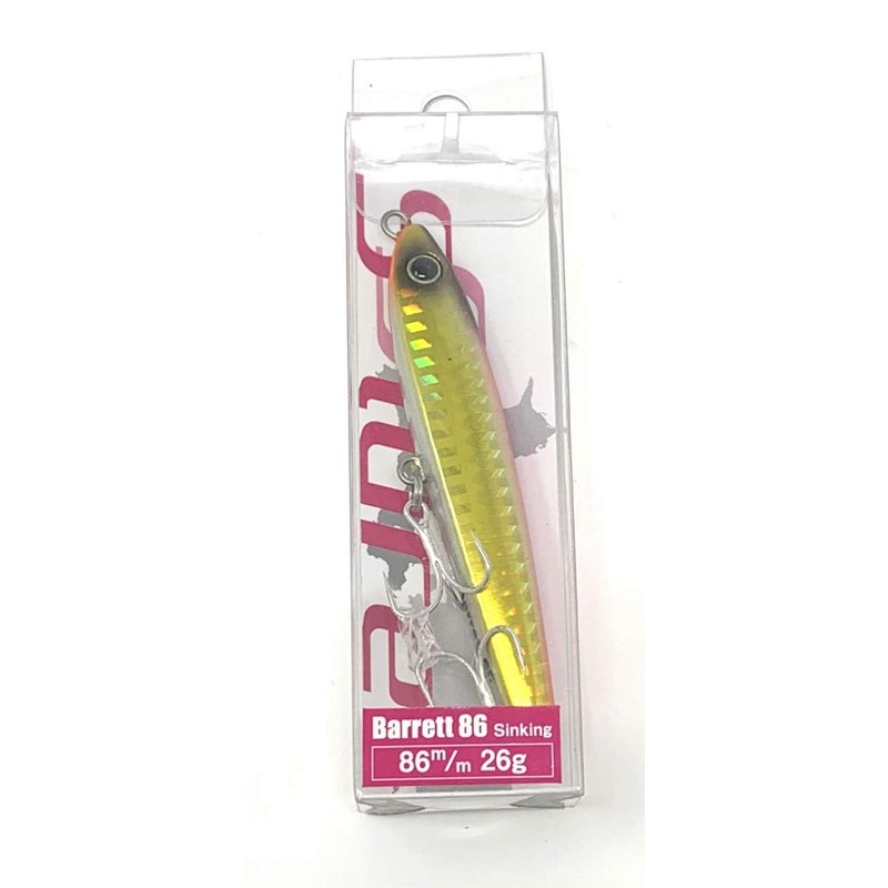 FromHokkaido Salt Lure Jigminnow Barrett86 (Bullet 86) 26g Sinking #10