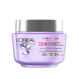 L'Oreal Paris Hair Expertise Hyaluron Plump Moisture Wrapping Mask, with Hyaluronic Acid, 300ml