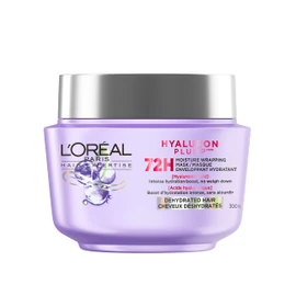 L'Oreal Paris Hair Expertise Hyaluron Plump Moisture Wrapping Mask, with Hyaluronic Acid, 300ml