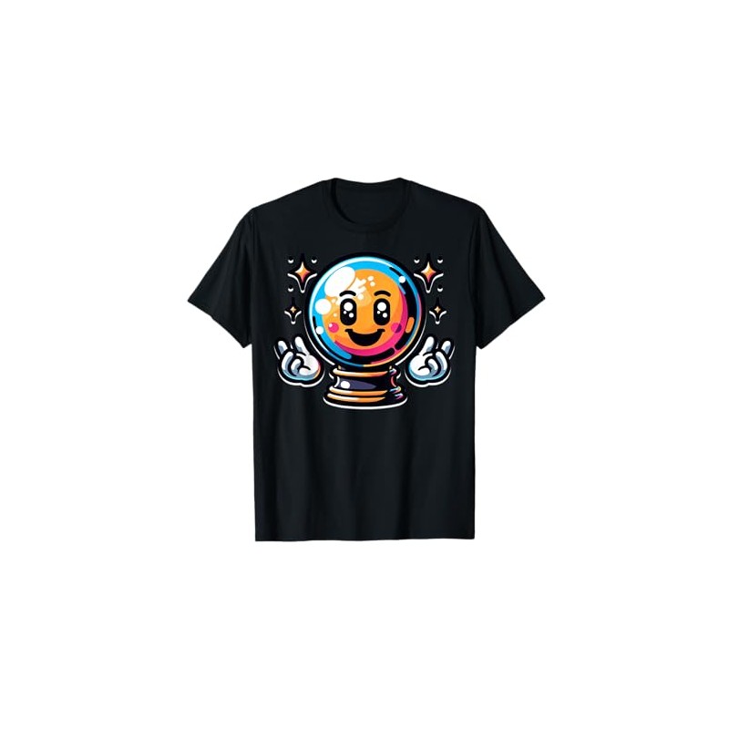 Cartoon Crystal Ball Character For Kids T-Shirt
