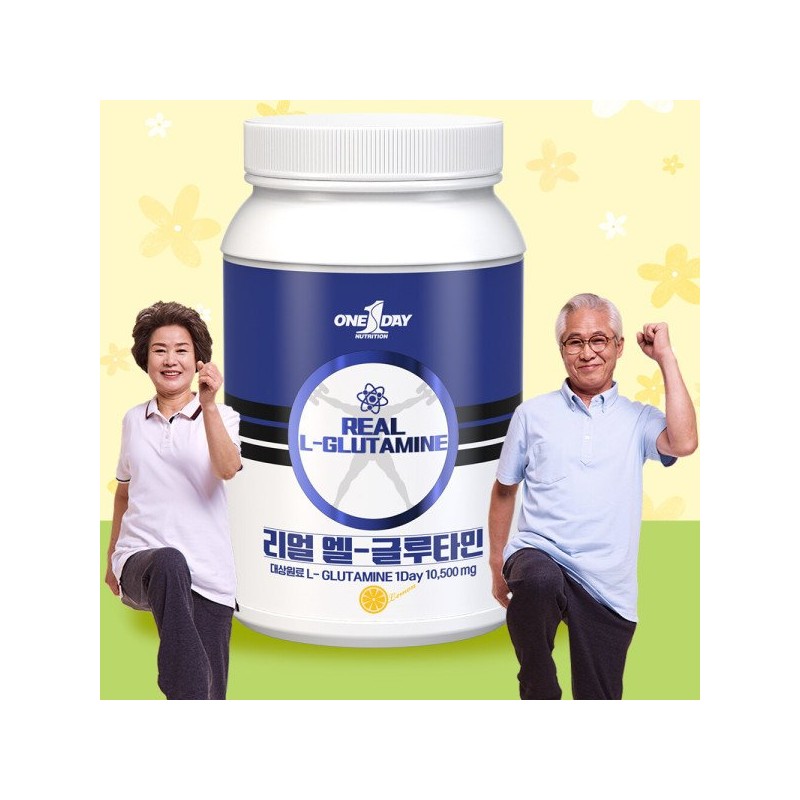 리얼 엘-글루타민 단백질 헬스보충제 Real L-Glutamine Protein Health Supplement