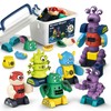 Cooldele STEM Magnetic Robot Toys for Kids Ages 3-8, Transformable