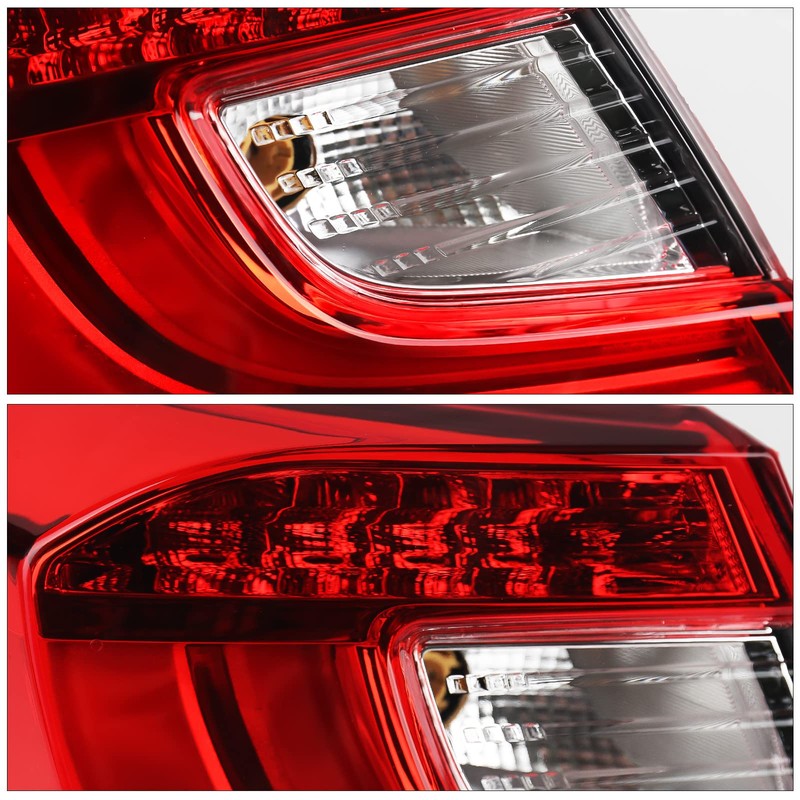 Huray Tail Light for Honda Accord 2018-2021 Outer Taillight Assembly