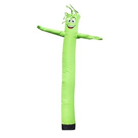 FFN Lime Green 6’ FT Tall Inflatable Tube Man Replacement Body only - Air Powered Dancer (Without Air Blower)