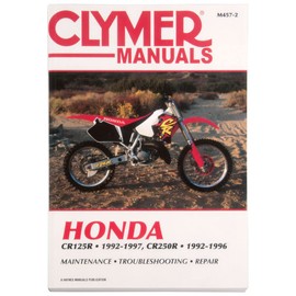 Clymer Repair Manuals for Honda CR125R 1992-1997