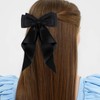 2 Pcs black bow hair clip, black hair bow, black