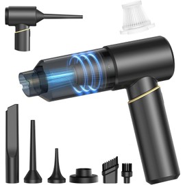 BSRCO Brushless Handheld Vacuum, 15000Pa Strong Suction Car Vacuum Portable Cordless with 2 Modes, 0.67lbs Ultra-Lightweight Mini Hand Vacuum & Air Duster