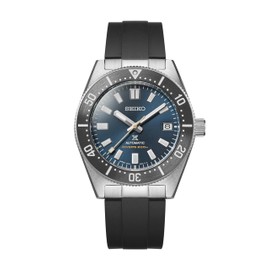 Crafter Blue MX03-143 FKM Rubber Strap Replacement Band with Watch Endlinks for Seiko 1965 Heritage Diver 40.50MM SPB143, SPB145, SBP147, SPB149, Grey