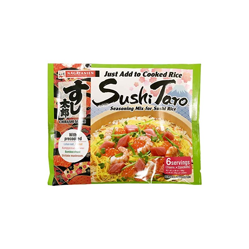 Nagatanien Sushi Taro Chirashi Sushi Mix 6.98oz / 198g (
