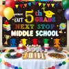 5th Grade 2025 Graduation Backdrop Next Stop Middle School Elementary
